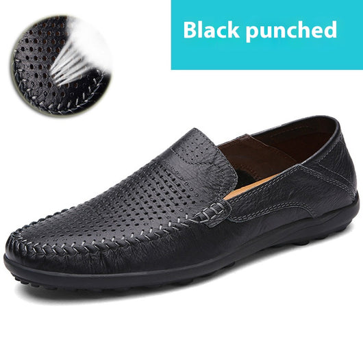 Zapatos de Cuero Gamuza para Hombre - Estilo Ejecutivo Casual - Image 8
