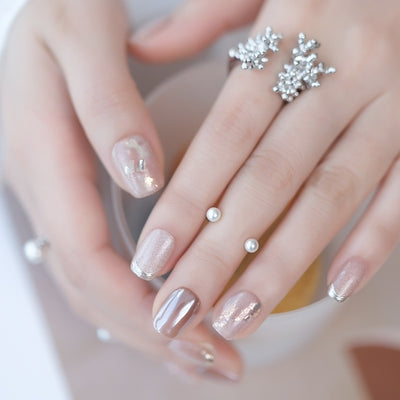 Blindaje Decorativo de Uñas Efecto Ojo de Gato Brillante para Primavera y Verano - Image 11