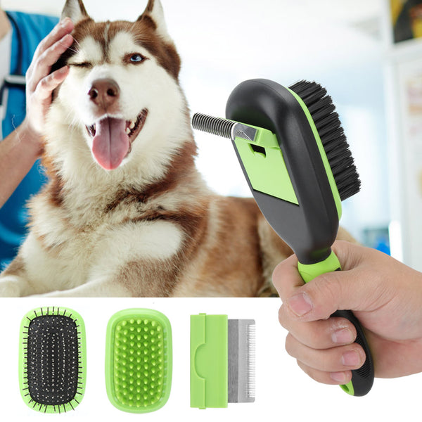 Set Completo de 5 Peines para Aseo y Grooming de Mascotas