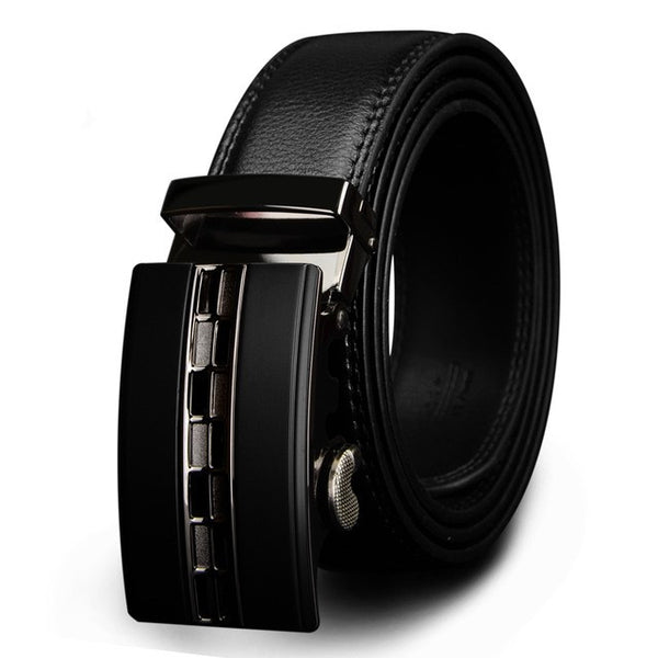 Cinturón de Cuero Doble Capa Estilo Business Casual - Image 12