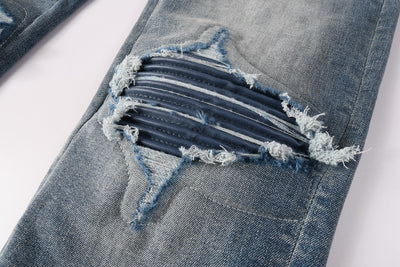 Jeans Slim Fit para Hombre con Detalles Rotos - Image 15