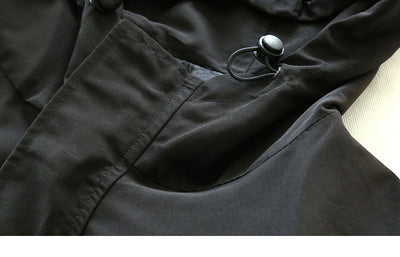 Chaqueta Hoodie Coreana con Bloques de Color - Estilo Moderno para Estudiantes - Image 2