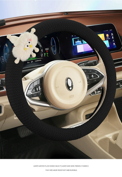 Funda Térmica de Peluche para Volante - Diseño Infantil Cartoon - Image 23