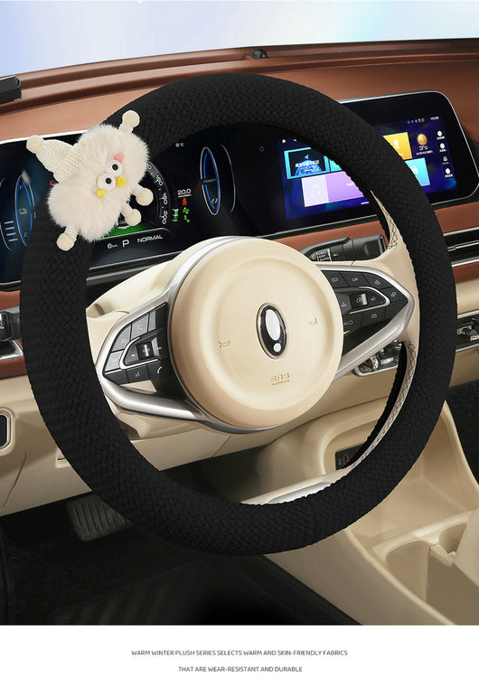 Funda Térmica de Peluche para Volante - Diseño Infantil Cartoon - Image 23