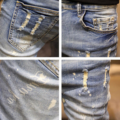 Jeans Slim Fit de Moda para Hombre - Corte 9/10 - Image 9