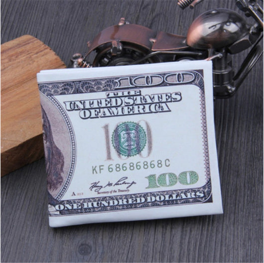 Billetera Corta con Estampado Creativo USD - Image 9