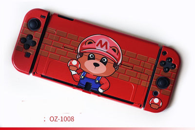 Funda Protectora Nintendo Cristal Transparente con Diseño Cartoon - Image 10