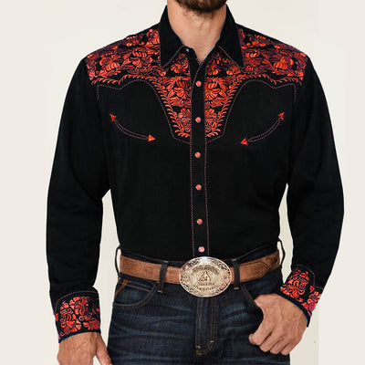Camisa Casual de Manga Larga con Estampado 3D - Image 12