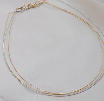 Cadena Ajustable de Oro 18K para Collares - Accesorio DIY Premium - Image 9