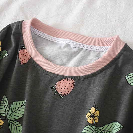 Pijama Corto de Algodón para Mujer - Comodidad de Verano - Image 25
