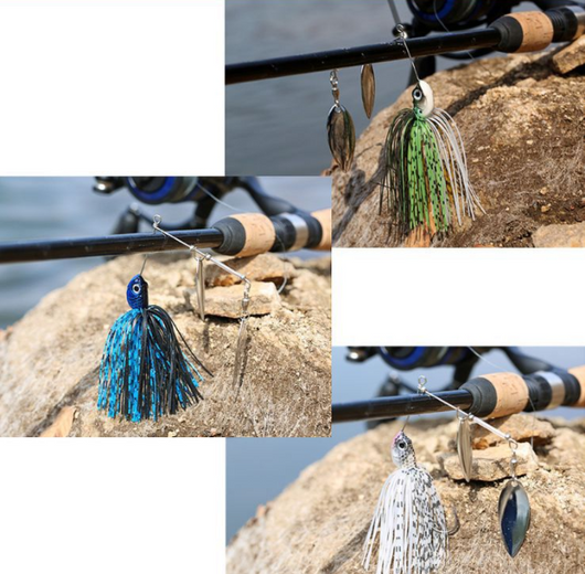 Señuelo Giratorio con Lentejuelas para Pesca de Bajo - Cebo de Superficie Premium - Image 10