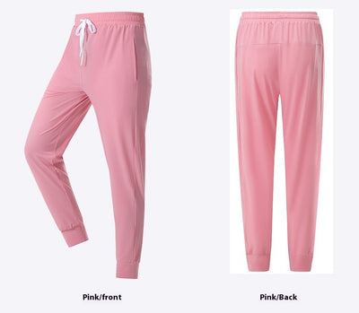 Pantalones Deportivos Frescos de Secado Rápido para Mujer - Cintura Media Suelta Verano - Image 18