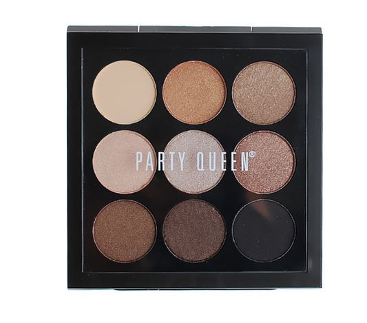 Paleta de Sombras de 9 Colores en Tonos Tierra