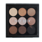 Paleta de Sombras de 9 Colores en Tonos Tierra