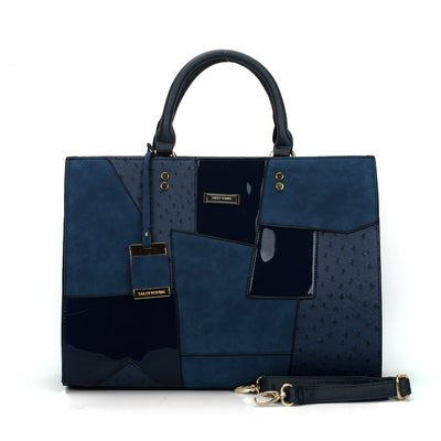 Bolso Mensajero de Hombro Único con Costura Decorativa para Mujer - Image 8
