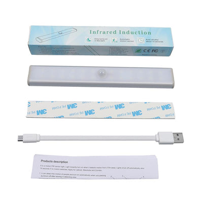 Luz LED con Sensor de Movimiento y Carga USB - Image 2