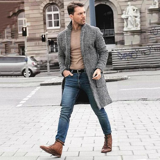 Abrigo de Lana para Hombre - Chaqueta Elegante y Cálida - Image 2