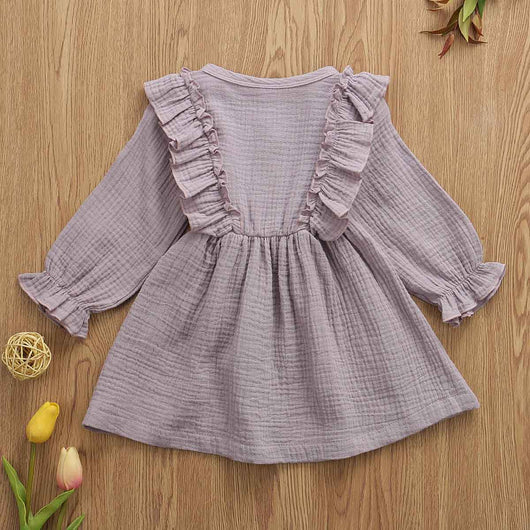 Vestido de Algodón para Niña: Estilo y Comodidad para Jugar - Image 4