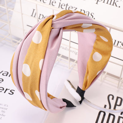 Diadema para Cabello con Pespunte de Lunares - Image 21