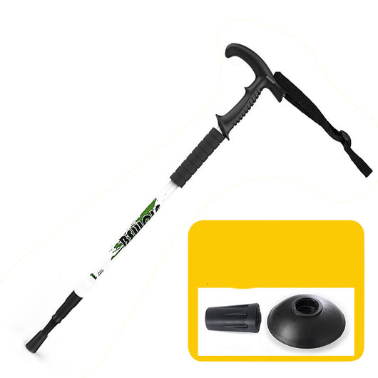 Bastones de Trekking Ultraligeros Plegables de Aluminio con Mango Recto - Image 27