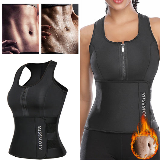 Faja Reductora Neopreno Efecto Sauna - Cinturilla Adelgazante