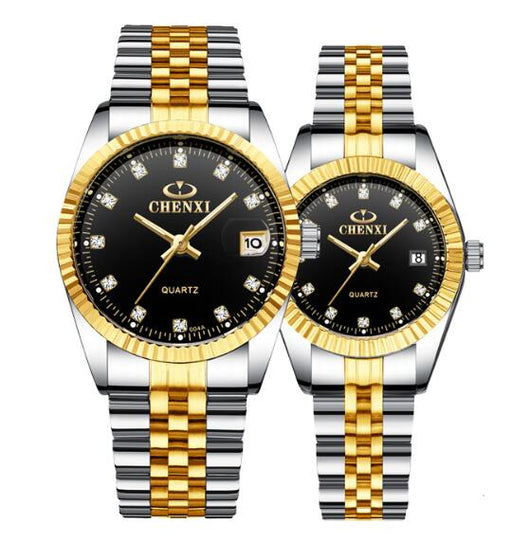 Reloj para Hombre Dorado de Pareja - Image 8