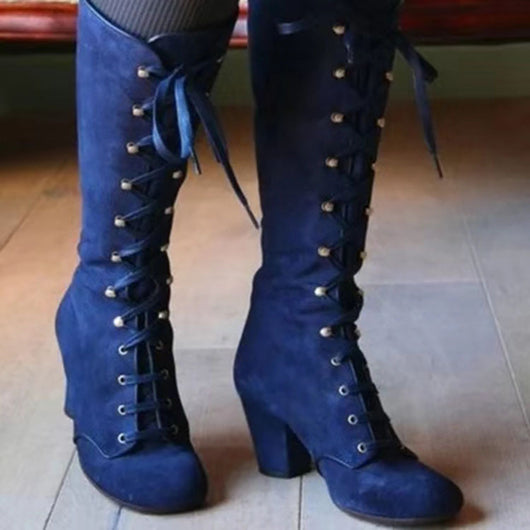 Botas de Motorista con Cordones Frontales - Image 4