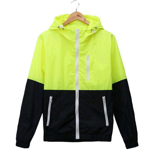 Sudadera con capucha y cuello moda urbana ajustada manga larga