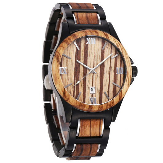 Reloj de Cuarzo para Hombre con Sándalo Negro - Image 39