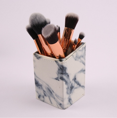 Set de 10 Brochas de Mármol para Maquillaje Profesional - Image 7