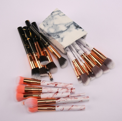 Set de 10 Brochas de Mármol para Maquillaje Profesional - Image 5