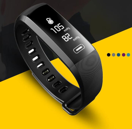 Pulsera Inteligente R5 PRO con Monitor de Frecuencia Cardíaca, Presión Arterial y Oxígeno