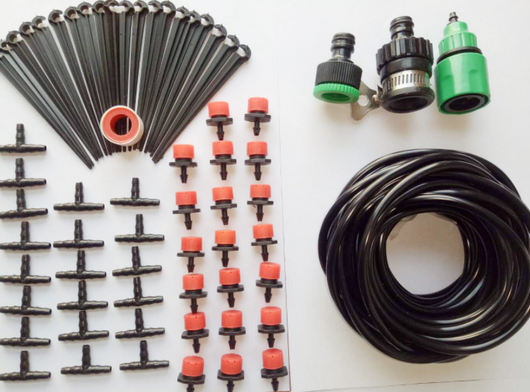 Sistema de Riego por Goteo 25M Automático para Jardín y Plantas