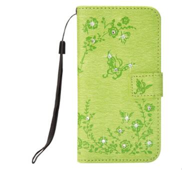Funda Flip Papillon Brillante con Diamantes en Cuero PU - Image 6