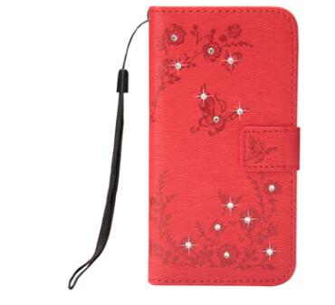 Funda Flip Papillon Brillante con Diamantes en Cuero PU - Image 10