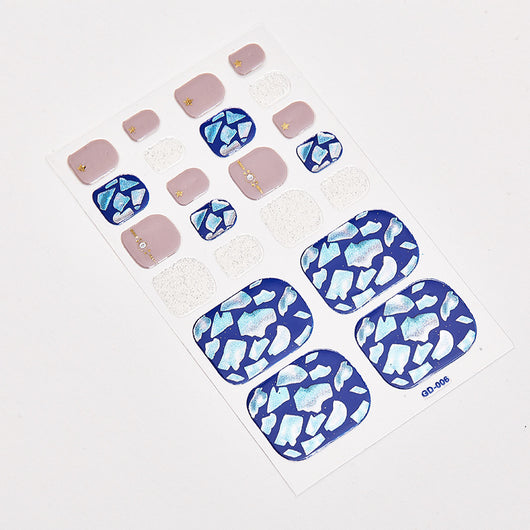 Adhesivos de Diseño para Uñas de Pies - Image 19