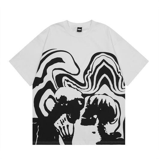 Playera Estampada de Diseño Creativo para Hombre - Image 13
