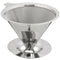 Filtro de Café Reutilizable con Soporte - Colador Vertible de Acero Inoxidable