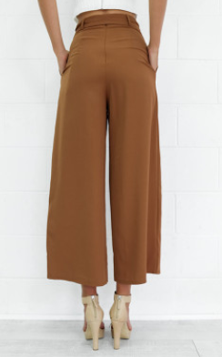 Pantalones Capri Cintura Media Ajustados - Estilo Europeo y Estadounidense - Image 2