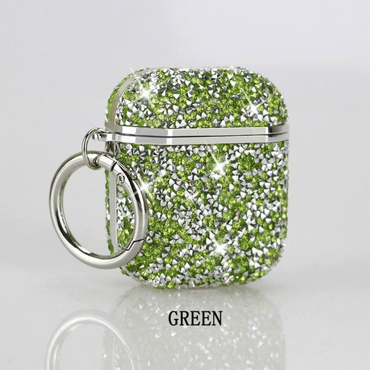 Estuche de Auriculares Bluetooth de Lujo con Incrustaciones de Diamantes - Image 21