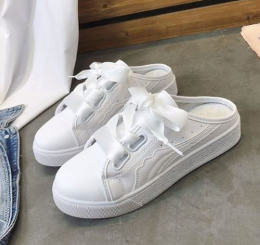 Zapatillas Canvas Coreanas Casual para Mujer - Diseño Abierto Verano
