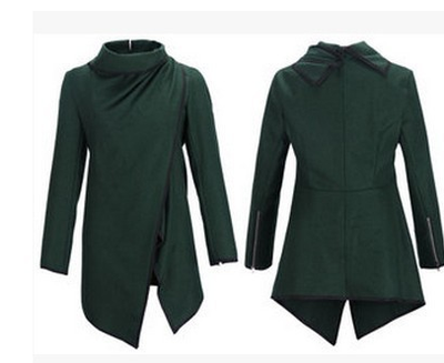Abrigo de Lana Slim Elegante para Otoño e Invierno - Image 4
