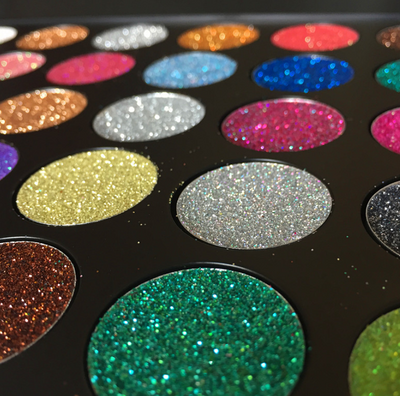 Paleta de Sombras Glitter con 35 Colores y Aplicador Incluido - Image 3