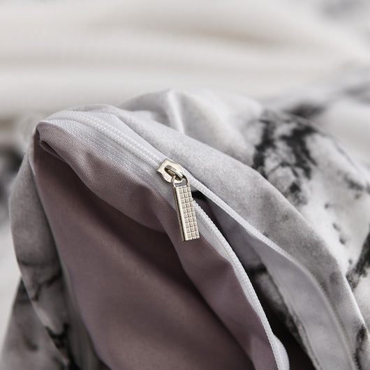 Juego de Sábanas Edredón con Estampado Mármol - Image 6