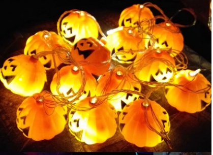 Guirnalda de Luces LED Calabaza Halloween - Image 7