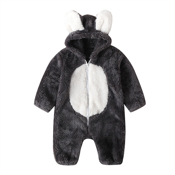 Pijama Enterizo de Forro Polar con Diseño de Animales Adorables - Image 11