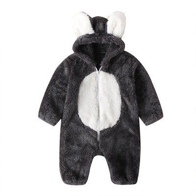Pijama Enterizo de Forro Polar con Diseño de Animales Adorables - Image 11