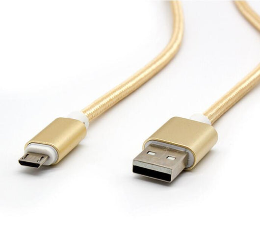 Cable de Carga Rápida USB 2.0A Nylon Trenzado Compatible con iPhone, Android y Type-C - Image 4