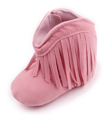 Botines para Bebé con Flecos y Velcro - Calzado Importado Premium - Image 5