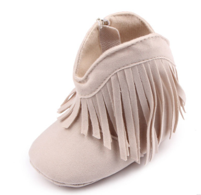 Botines para Bebé con Flecos y Velcro - Calzado Importado Premium - Image 7